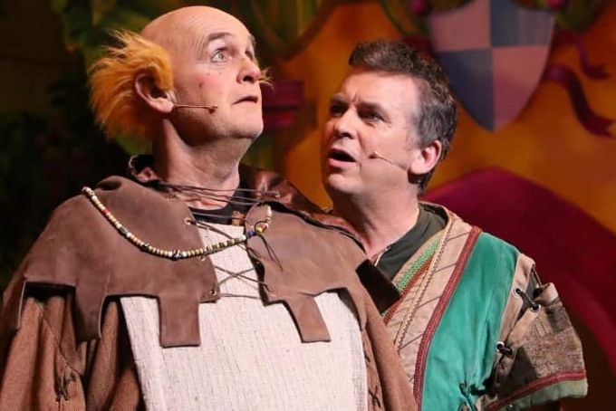 Peter Piper and Shane Richie were brilliant as Friar Tuck and Robin Hood.